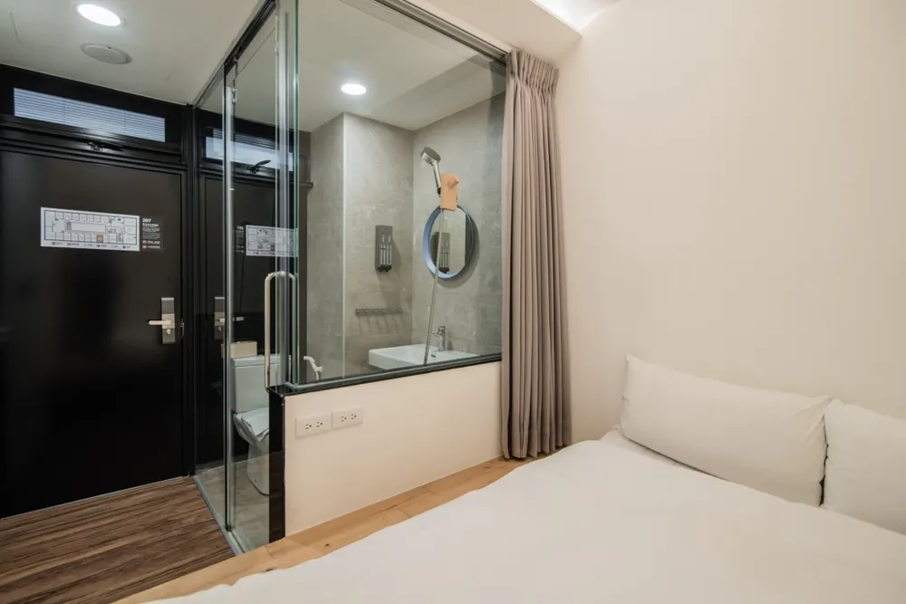 A Mini Single/Double room at Norden Ruder hostel in Taitung