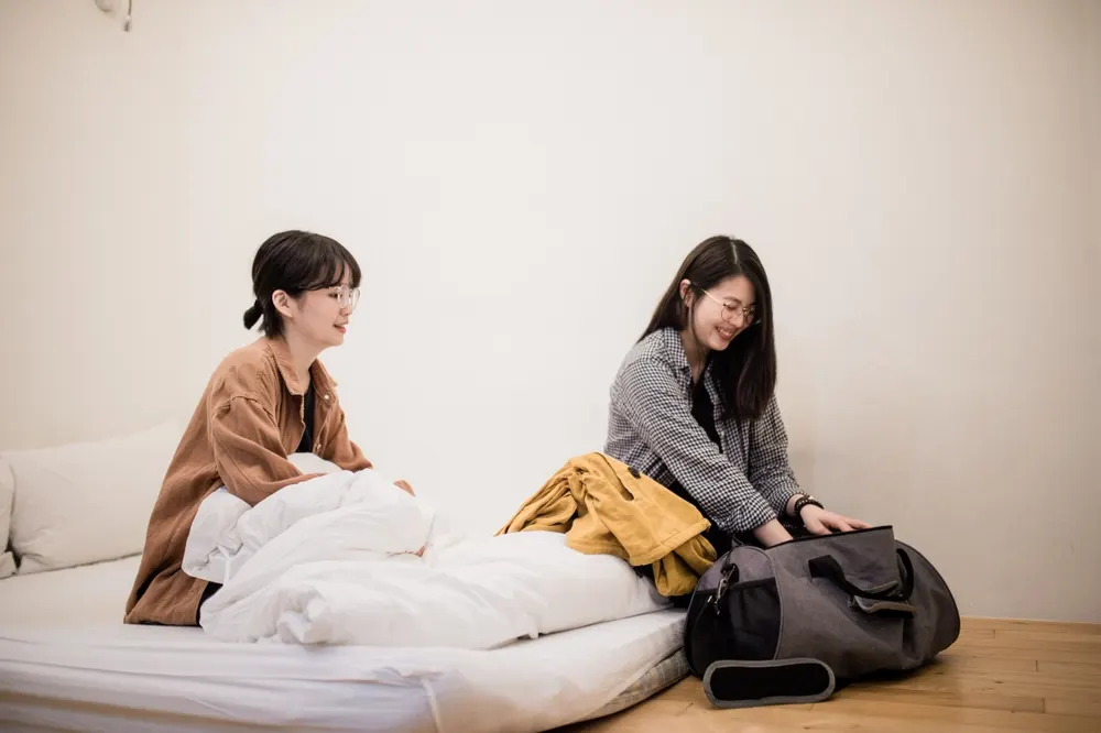A room at Norden Ruder hostel in Taitung