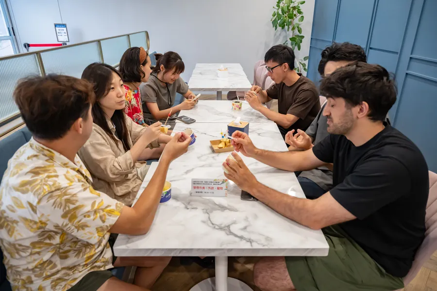 A hands-on craft and food workshop with a local maker